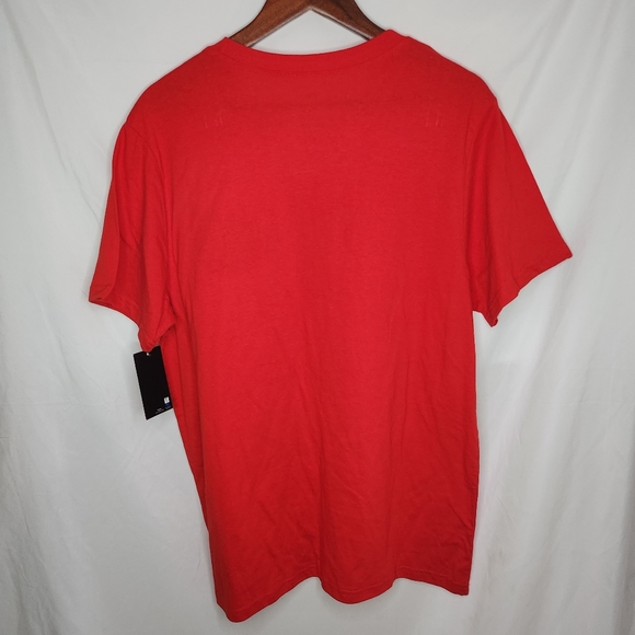 New Disney Men Lilo & Stitch Heart Kisses 2 pc Pajama Set Red Black Loungewear M - Picture 5 of 13